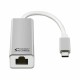 USB 3.0 към Гигабайт Ethernet Преобразувател NANOCABLE 10.03.0402 Сребрист
