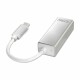 USB 3.0 към Гигабайт Ethernet Преобразувател NANOCABLE 10.03.0402 Сребрист