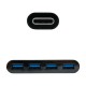 Адаптер за USB-C USB NANOCABLE 10.16.4401-BK (10 cm) 10 cm Адаптер за USB-C USB NANOCABLE 10.16.4401-BK (10 cm) 10 cm