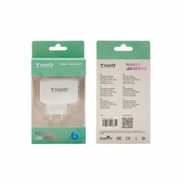 USB зарядно стена TooQ TQWC-2SC02WT Бял 27 W