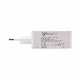 USB зарядно стена TooQ TQWC-2SC03WT Бял 48 W