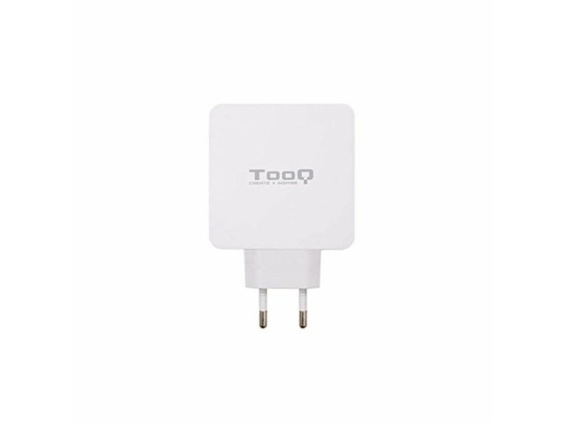 USB зарядно стена TooQ TQWC-2SC03WT Бял 48 W