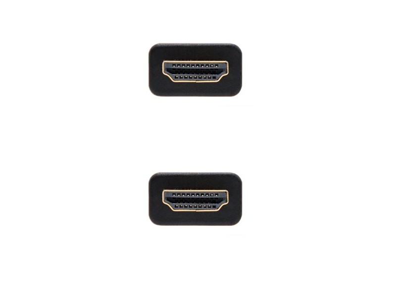 Кабел HDMI NANOCABLE 10.15.3701 V2.0 Черен/Син 1 m 4K Ultra HD