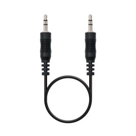 Аудио кабел с жак (3,5 mm) към 2 RCA кабел NANOCABLE 10.24.0120 20 cm