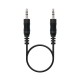 Аудио кабел с жак (3,5 mm) към 2 RCA кабел NANOCABLE 10.24.0120 20 cm