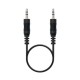 Аудио кабел с жак (3,5 mm) към 2 RCA кабел NANOCABLE 10.24.0120 20 cm