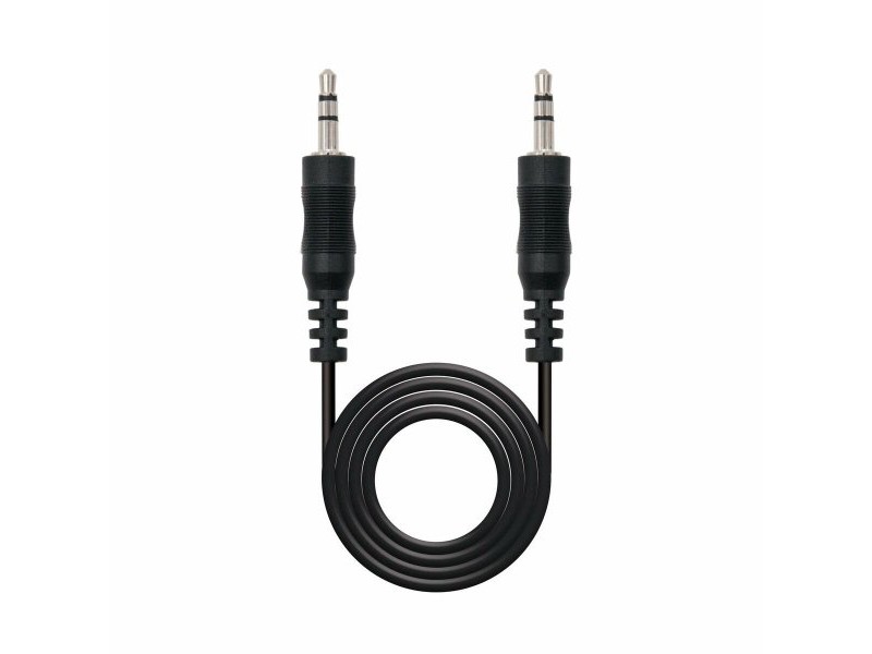 Аудио кабел с жак (3,5 mm) към 2 RCA кабел NANOCABLE 10.24.0120 20 cm