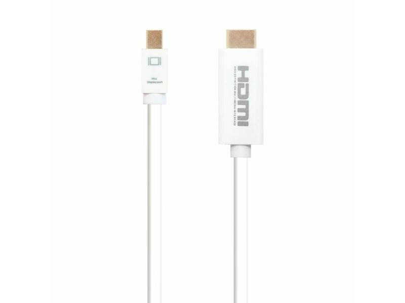 Адаптер за мини DisplayPort към HDMI NANOCABLE 10.15.4002 Бял 2 m