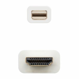 Адаптер за мини DisplayPort към HDMI NANOCABLE 10.15.4002 Бял 2 m