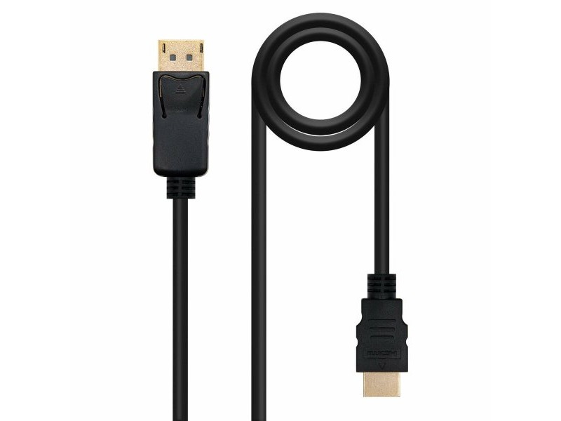 Адаптер за DisplayPort към HDMI NANOCABLE 10.15.4305 Черен 5 m
