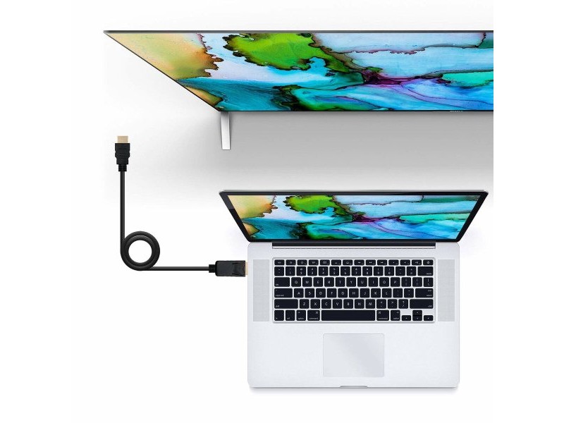 Адаптер за DisplayPort към HDMI NANOCABLE 10.15.4305 Черен 5 m