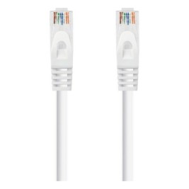 UTP категория 6 твърд мрежови кабел NANOCABLE 10.20.1803-W LSZH (3 m) Бял