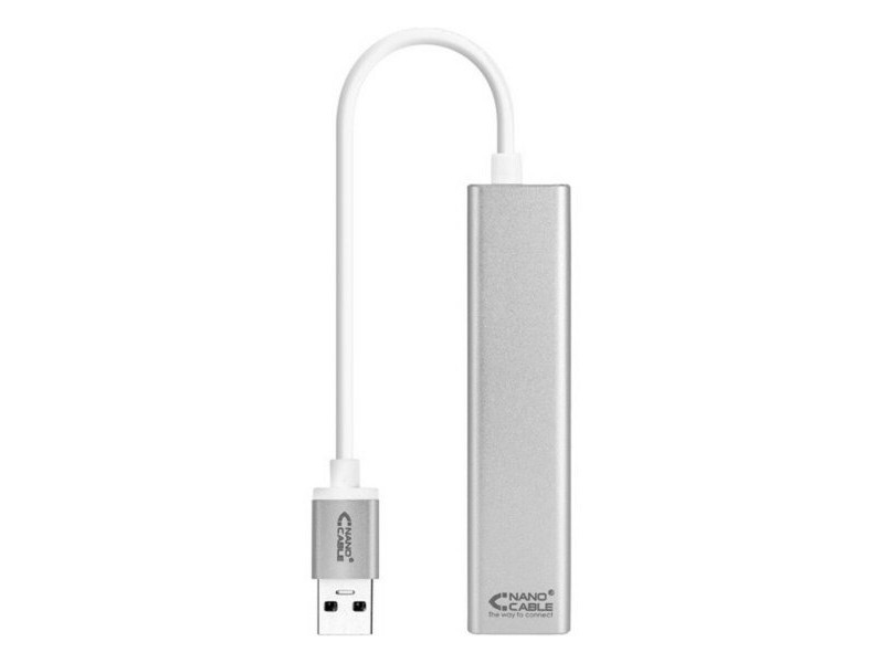USB 3.0 към Гигабайт Ethernet Преобразувател NANOCABLE 10.03.0403