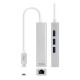 USB 3.0 към Гигабайт Ethernet Преобразувател NANOCABLE 10.03.0404