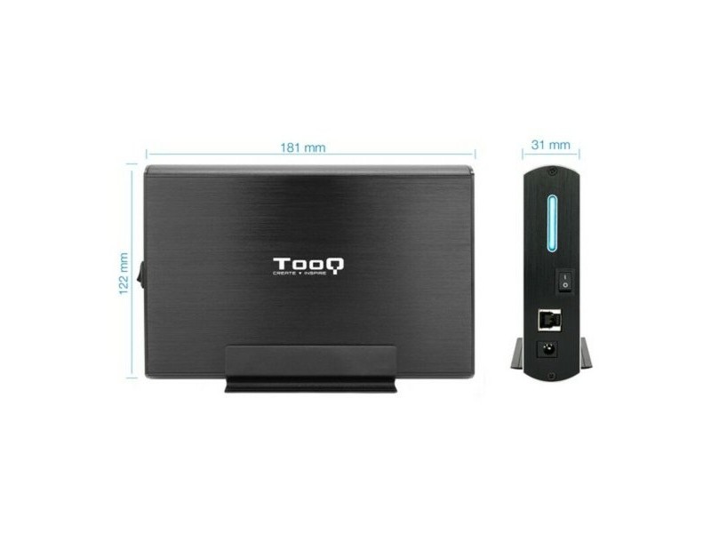 Калъф за твърд диск TooQ TQE-3531B 3,5