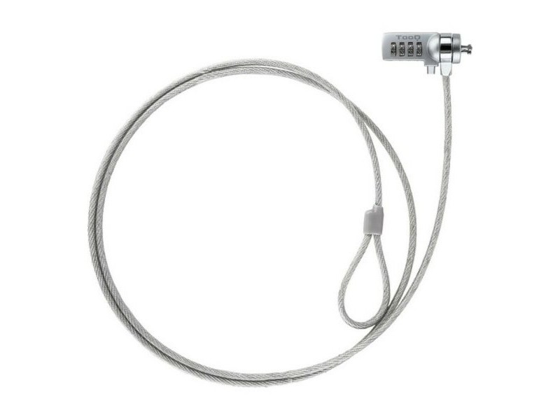 Кабел за безопасност TooQ TQCLKC0015 1,5 m Кабел за безопасност TooQ TQCLKC0015 1,5 m