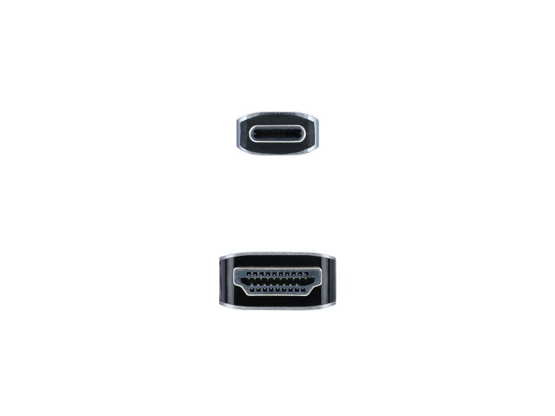 Кабел USB-C към HDMI NANOCABLE 10.15.5102 1,8 m Черен Кабел USB-C към HDMI NANOCABLE 10.15.5102 1,8 m Черен