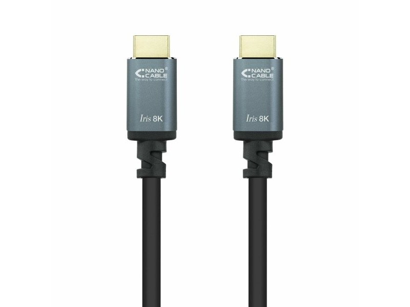 Кабел HDMI NANOCABLE 10.15.8002 Черен 2 m 8K Ultra HD