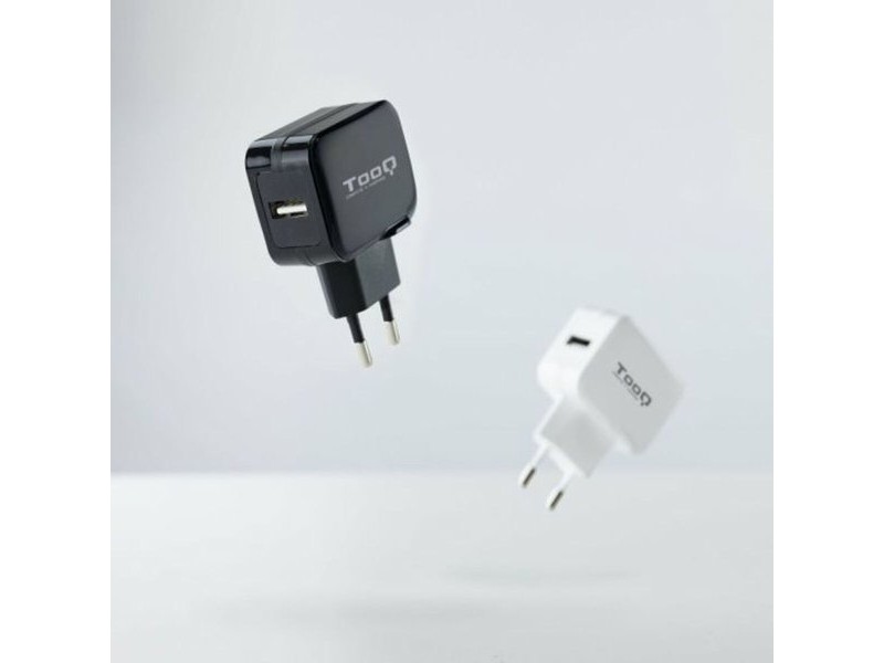 Зарядно за стена TooQ TQWC-1S01 Черен 12 W