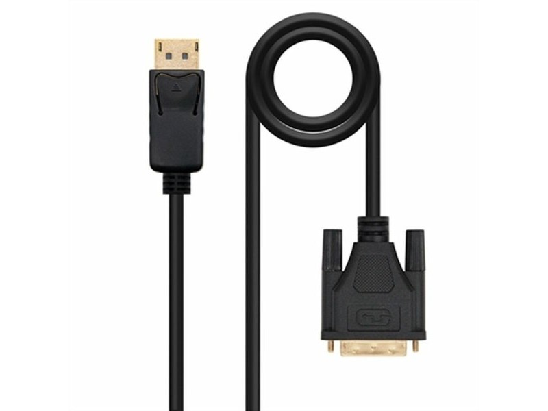 Адаптер DisplayPort към DVI NANOCABLE 10.15.4501 1 m Черен