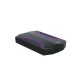 Корпус за твръд диск TooQ TQE-2599RGB Черен USB Микро USB Micro USB B USB 3.2