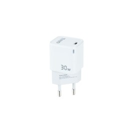 Зарядно за стена TooQ Cargador de Pared GAN USB-C/PD 30W, Blanco Бял 30 W
