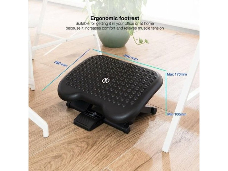 Cтепенки TooQ TQFR0603-B Черен Регулируем Регилируем