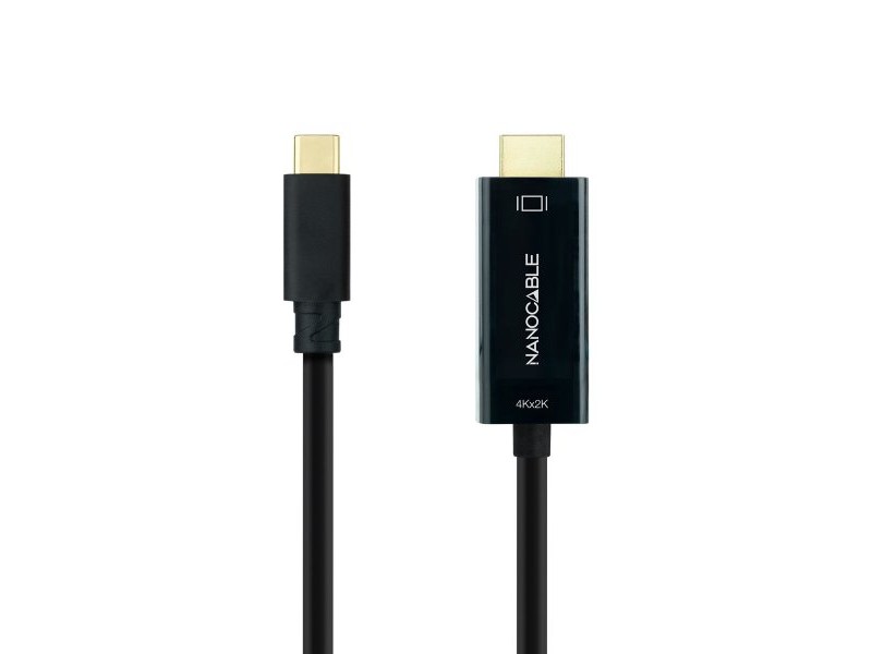 Кабел USB-C към HDMI NANOCABLE 10.15.5133 Черен 3 m 4K Ultra HD