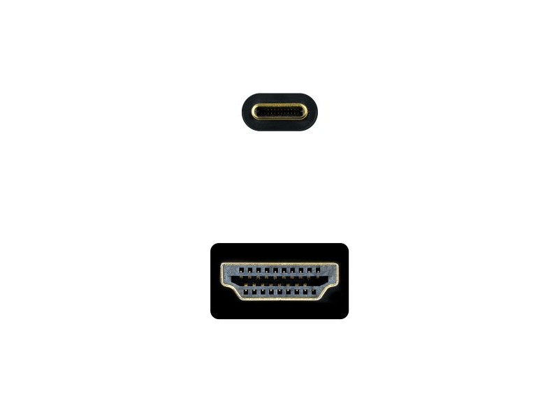 Кабел USB-C към HDMI NANOCABLE 10.15.5133 Черен 3 m 4K Ultra HD
