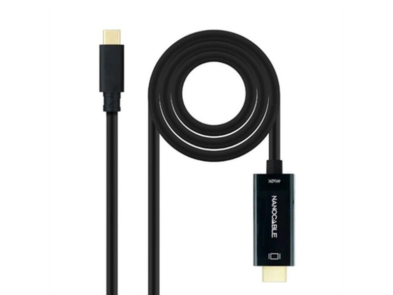 Кабел USB-C към HDMI NANOCABLE 10.15.5133 Черен 3 m 4K Ultra HD