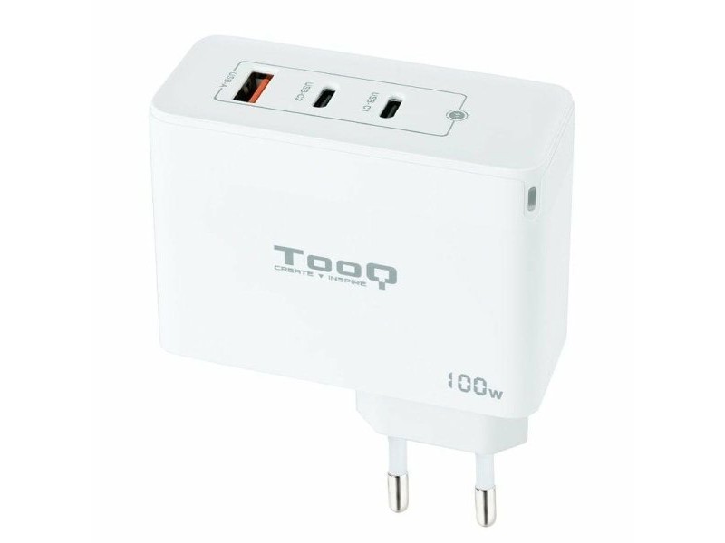 Зарядно за стена TooQ TQWC-GANQC2PD100W