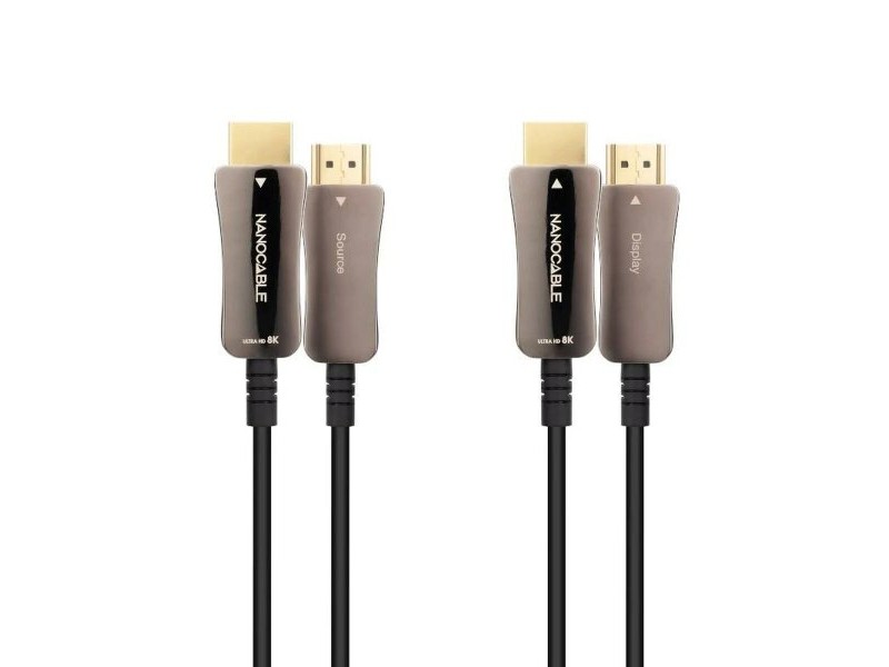 Кабел HDMI NANOCABLE 10.15.2120 20 m Черен 8K Ultra HD 48 Gbit/s