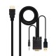 Адаптер за HDMI към VGA с аудио NANOCABLE 10.15.4350 1,8 m Черен