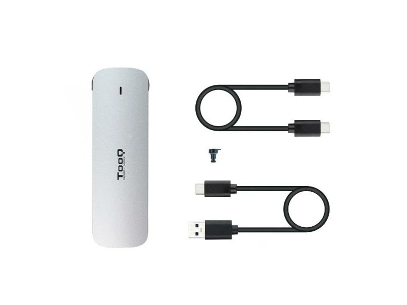 Външна кутия TooQ TQE-2202S Сребрист Стомана