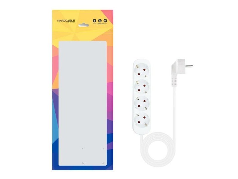 Олово NANOCABLE 10.37.0004-NS 3680 W 250 V 1,4 m