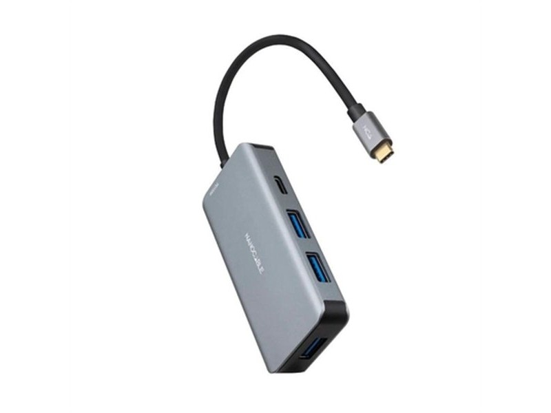 USB извод NANOCABLE 10.16.1005 Сив