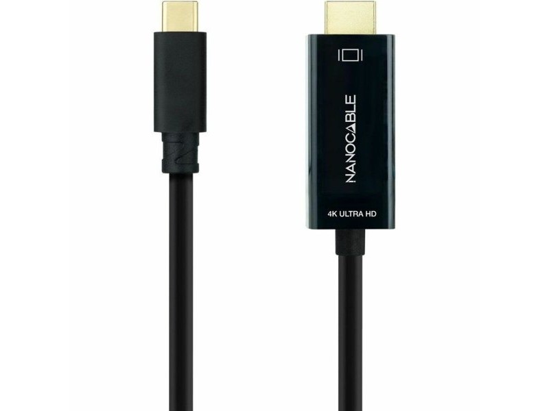 Кабел USB-C към HDMI NANOCABLE 10.15.5105 5 m Черен