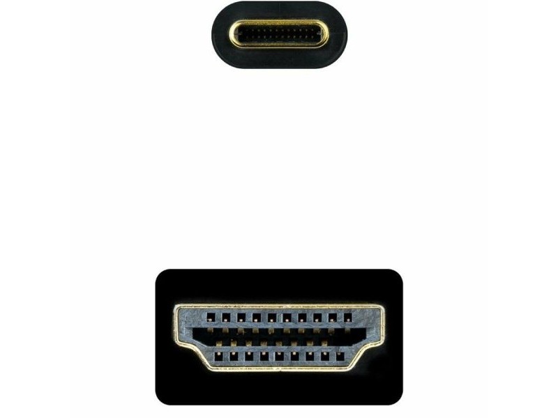Кабел USB-C към HDMI NANOCABLE 10.15.5105 5 m Черен