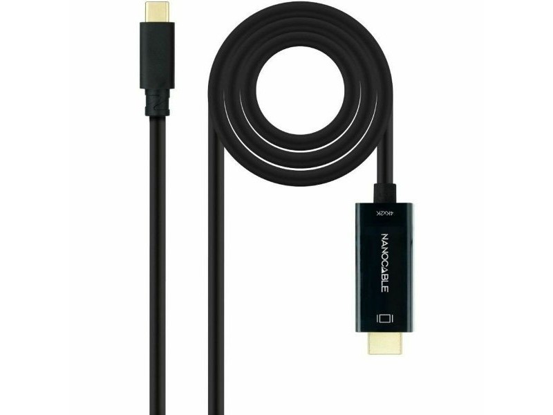 Кабел USB-C към HDMI NANOCABLE 10.15.5135 5 m Черен