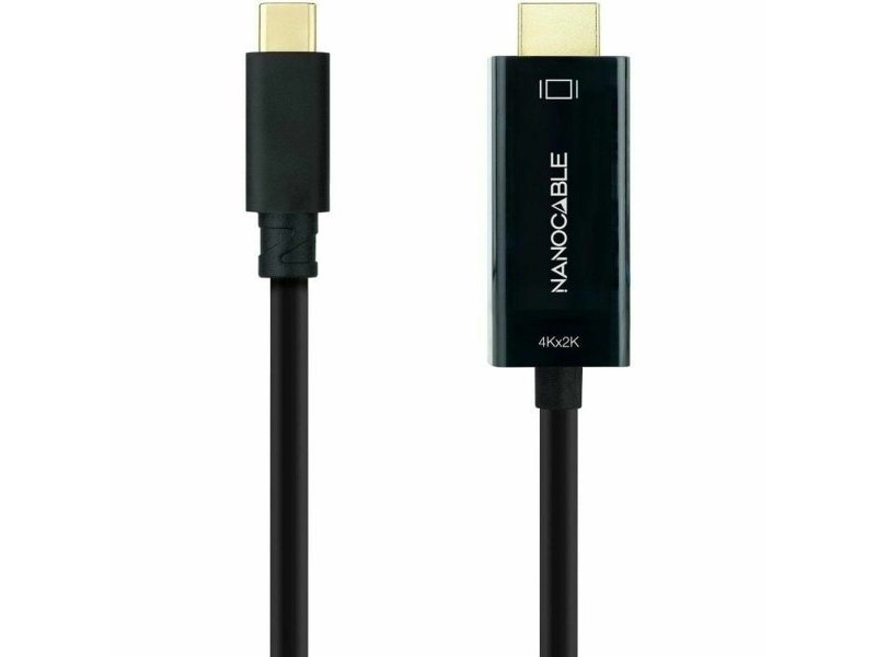 Кабел USB-C към HDMI NANOCABLE 10.15.5135 5 m Черен