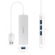 USB извод NANOCABLE 10.16.4602 Сребрист