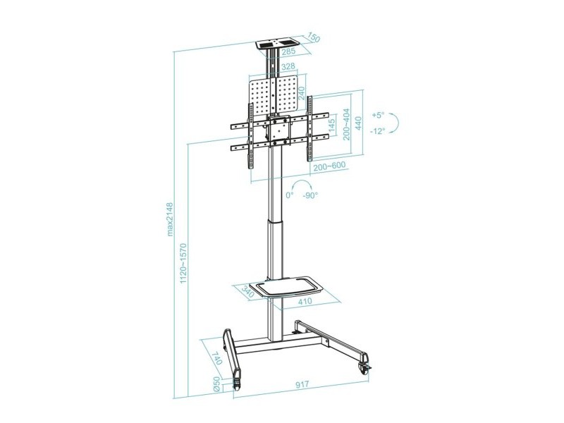 Слушалки TooQ FS1184M-B 70