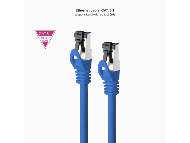 USB Cable NANOCABLE 10.20.2002-BL Син 2 m