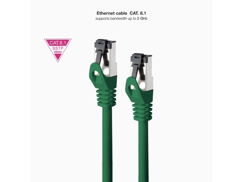 USB Cable NANOCABLE 10.20.2002-GR Зелен 2 m