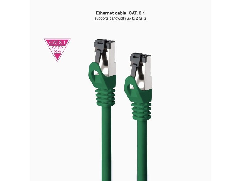 USB Cable NANOCABLE 10.20.2002-GR Зелен 2 m