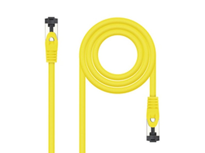 USB Cable NANOCABLE 10.20.2002-Y Жълт 2 m