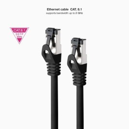 USB Cable NANOCABLE 10.20.2003-BK Черен 3 m