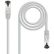 USB Cable NANOCABLE 10.20.2010 Сив 10 m