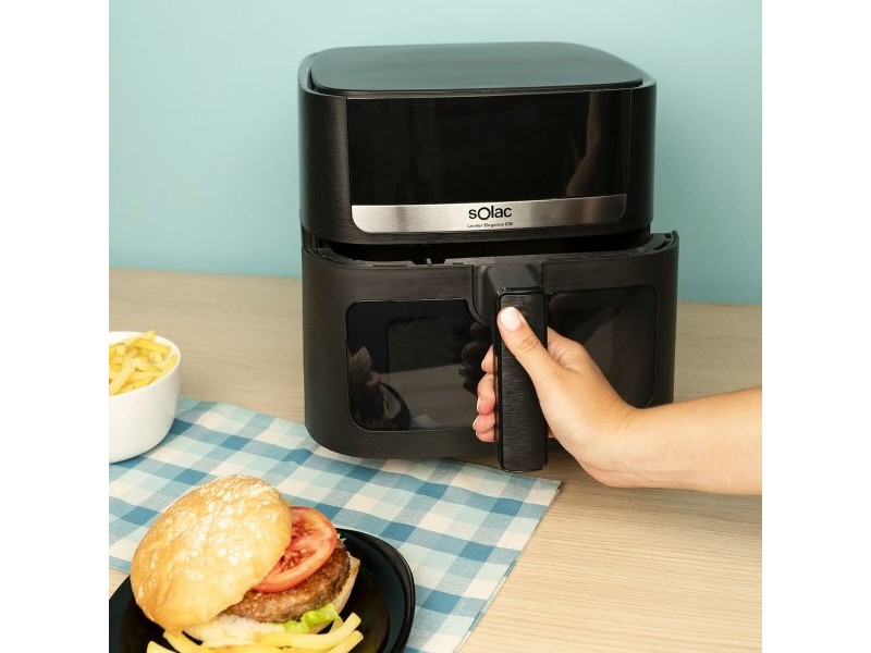 въздушен фритюрник Solac FA1801 Черен