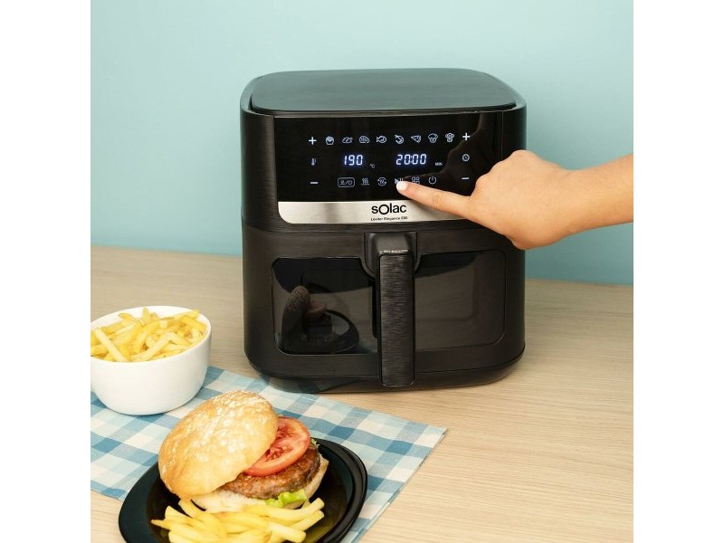 въздушен фритюрник Solac FA1801 Черен